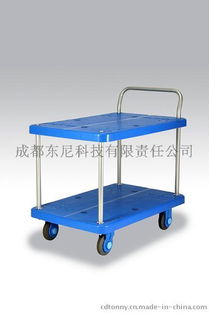 成都东尼科技静音双层手推车PLA300 T2 高效运输的静音利器